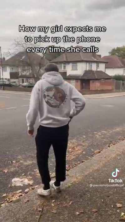 Let me just break this expensive glass television stand on a public walkway for the likes