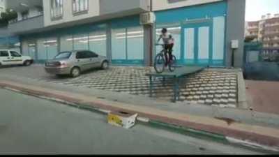 Doing a bike show without knowing anything.