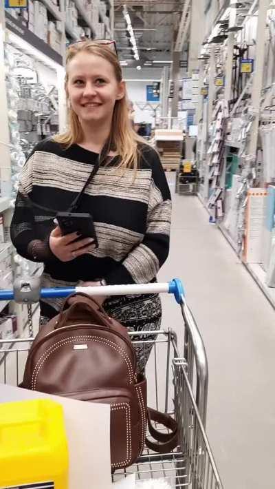 Well, maybe it stressed me a little that the guy was behind me - but only a little.