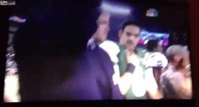 What a perfect camera angle 😂