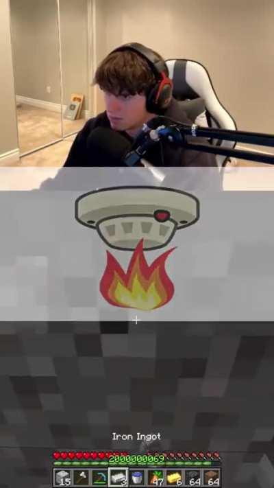 mining in minecraft be like