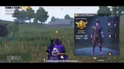 Humm is it too hard for pubg to see that this is hack? Cant they not allow any kind of file modifications other than their own updates... Idk how that works but this dude be speed hacking in comqueror lobby lol see for yourself. His id: 5260936549