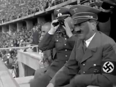 Hitler on meth during the 1936 Berlin olympics