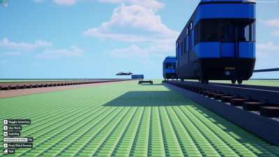 New Train and Crash Test! | Brickadia Train Development Log: 3