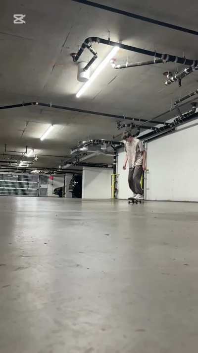 Was able to get my first ever tre flip