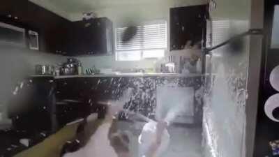 What..? Why..? WHO OPENS IT IN THE HOUSE??