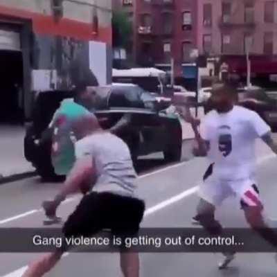 Smh we need to stop this gang violence