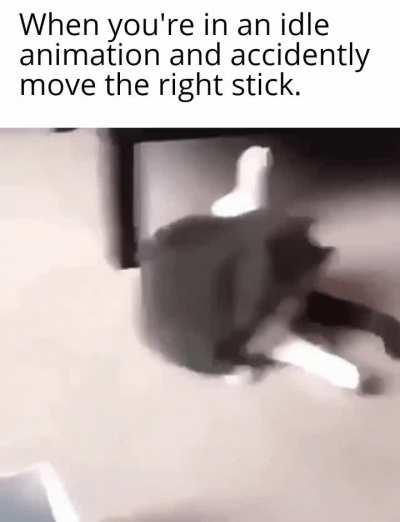 my mans was chilling