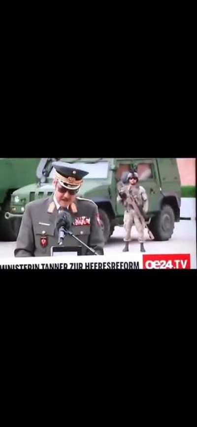 Unser ÖBH beweist mal wieder seine Standfestigkeit