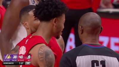 [Highlight] Lillard and Beverley talk some trash