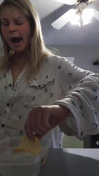 Few slips, does it every morning