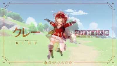 A completely normal Klee character demo