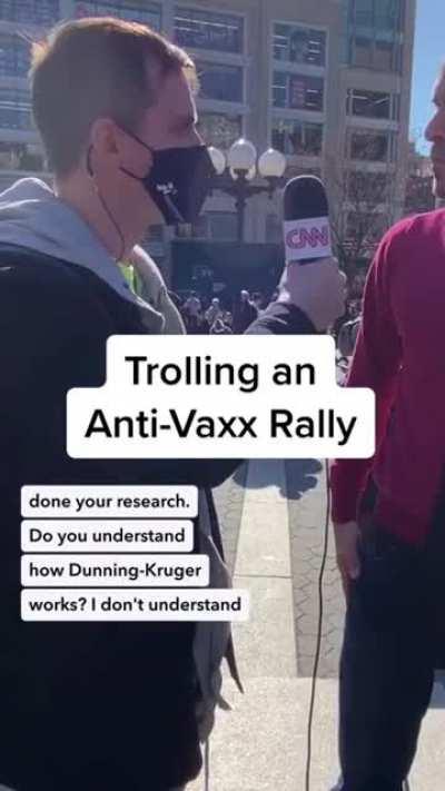 “Am I the idiot?”