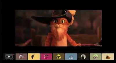 watched puss in boots 2 with the bois