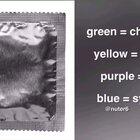 This condom can glow !!