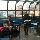Hoodrat runs her mouth and throws a drink on a woman having lunch at McDonalds and pays for it with her vision