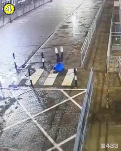 Just enjoying a nice evening jog