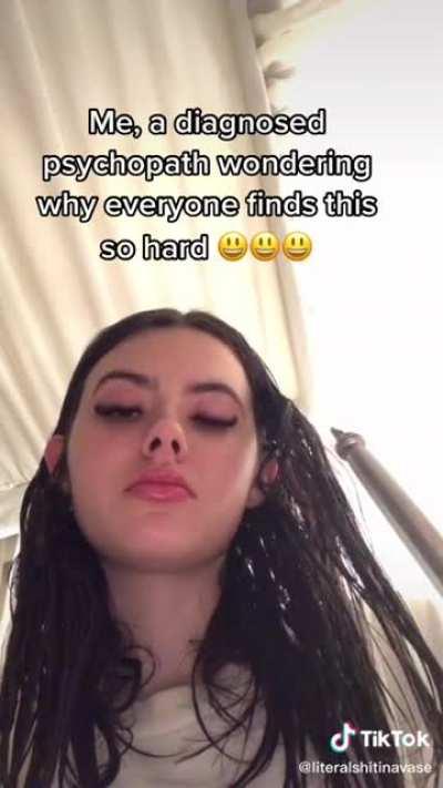 D-d-d-d-d-diagnosed p-p-psychopath?? 😨😨😰