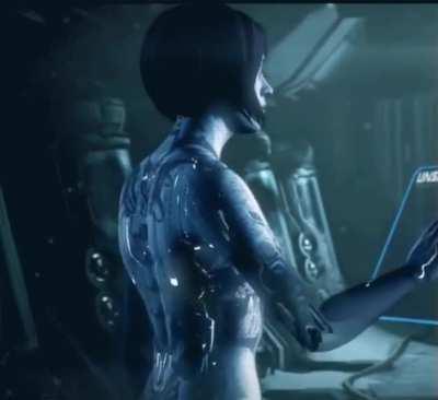 Cortana's sideboob [Halo 4]