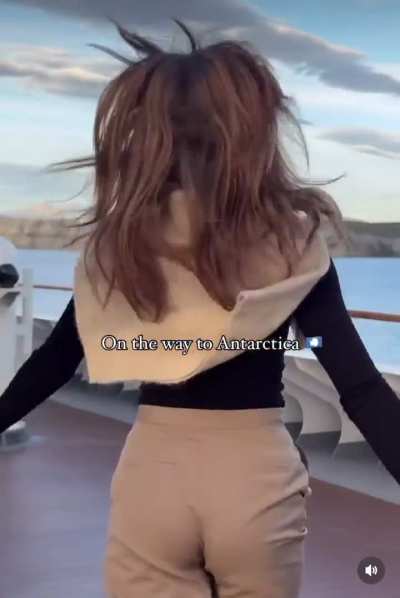 On the way to Antarctica