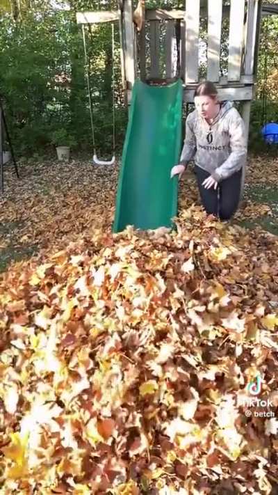 Poor kid tried to get away