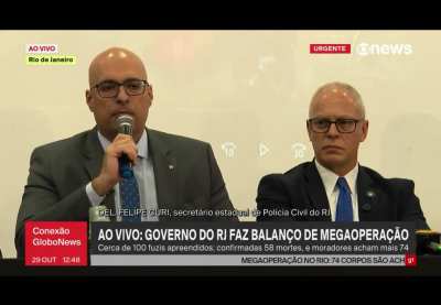 “Hoje em dia, todo mundo é vítima, tudo é vítima”, diz Felipe Curi, Secretário da Polícia Civil do RJ