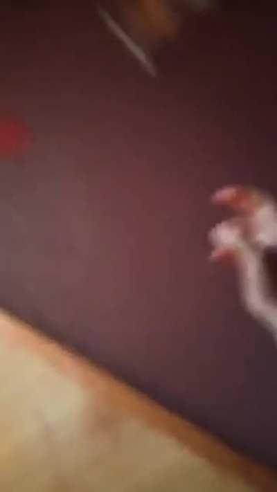 Russian figther jet deploys missiles on civillian housings