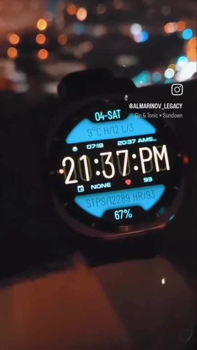 MILE ULTRA watch face available on Facer
