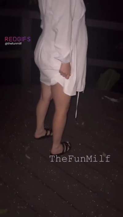 Imagine taking me pregnant dogging