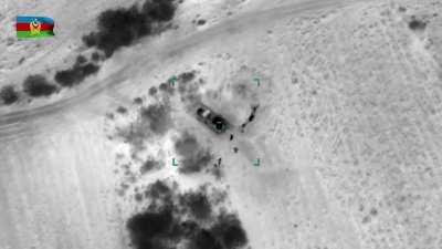 Azerbaijani Drones Destroying 6 BM-21 Grad MLRSs and at the end 1 2K12 Kub Mobile SAM