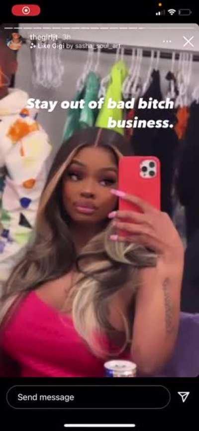 i see that lil nipple poking out