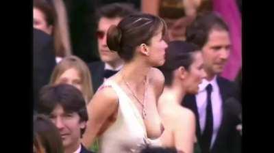 Sophie Marceau Cannes festival Nipslip