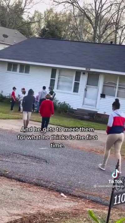 Imagine feeling that loved for the first time over and over again