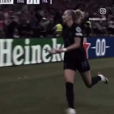 What Pressure? The GOAT Chloe Kelly ❤️