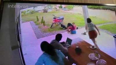 WCGW Wanting to help your friend after slipping.