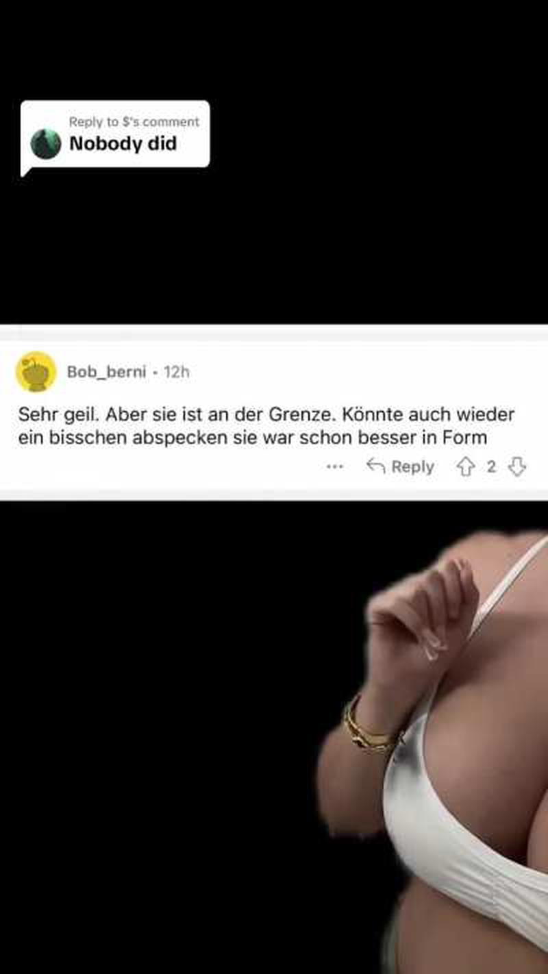 Die kennt einfach den subreddit hier 💀