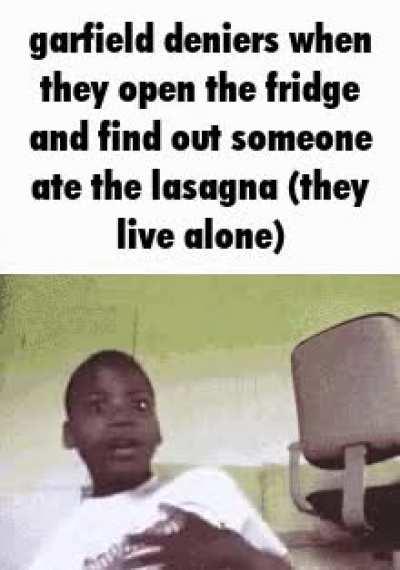 Kid getting jumpscared