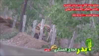 ISIS Fighters vs Grenade.