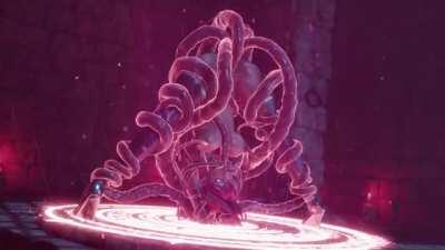 Daemon Girl summoning (gifdoozer)