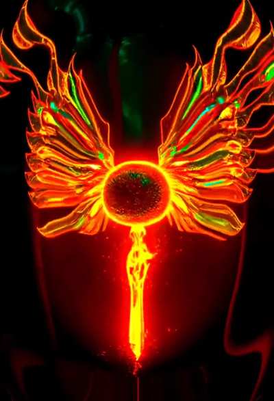 In the Aethyr's enfold I adduce forth Zophiel. Through the spheres grant us thy Noesis for Aegis and augury. Aas, Oi, Lad. In tempestuous realms, nox connives. Let the Chalices of Aether be laden. Lur, Zor, Laf, Zodacare, O Watcher ! In thy lucent aura, B