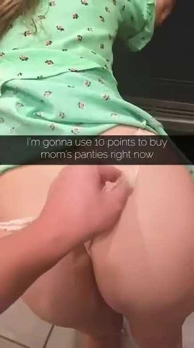 Mother knows how to get me to do chores :)