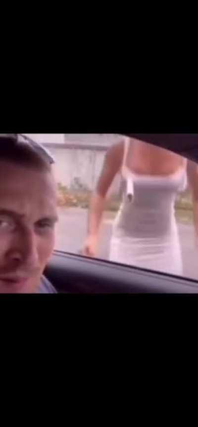 Don't why she would do that but she had it coming