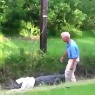 Me and my bro fighting the first boss in Elden Ring. [Everyone is safe]