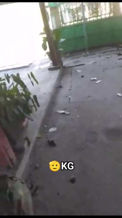 (Myanmar/Burma) Kachin Independence Army ethnic Gurkha fighters engaging junta troops, possibly in Bhamo recently.