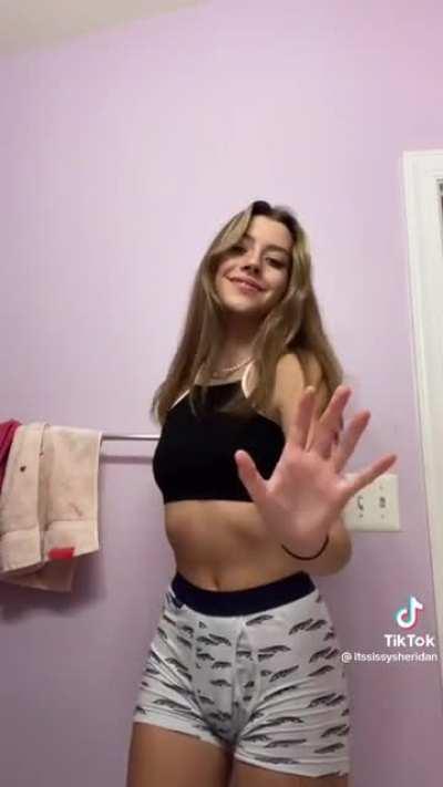 So sexy in those boxers