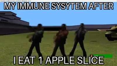 Hey man, eat plenty of fruits & drink plenty of water. I love you. :3