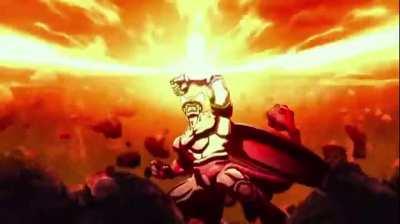 One of the best scenes in the movie and also all of dragon ball. The impact, music, animation, gamma 2 as a character, also a permanent death (even tho I wish they bring him back lol). A true super hero to the end.