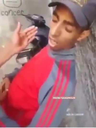 Caught Niko lacking at McDonald's