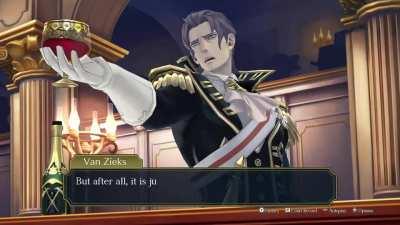 Desk slams at a whole new level (The Great Ace Attorney spoiler free clip)