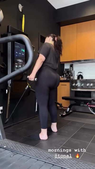 Butt looking great. 8/30 IG story